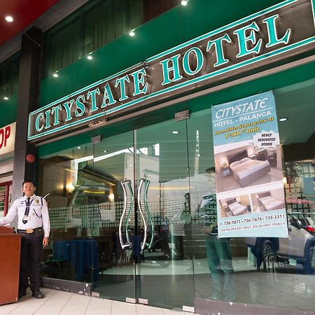 Citystate Hotel Palanca Manila Exterior foto